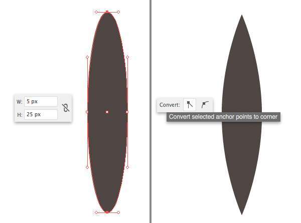 Membuat Jamur Flat Design Vector di Adobe Illustrator 06