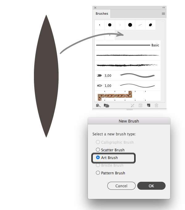 Membuat Jamur Flat Design Vector di Adobe Illustrator 07