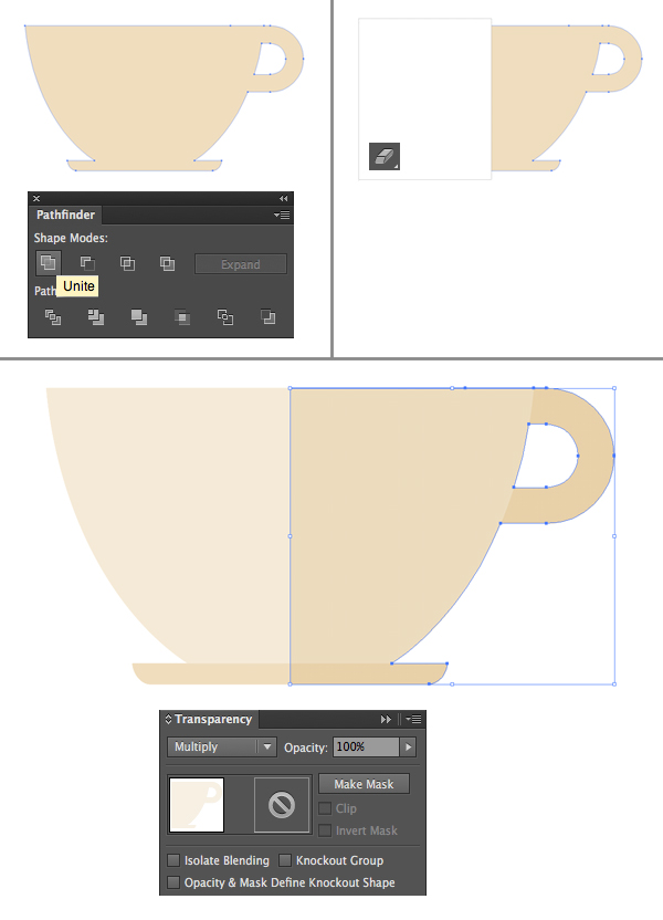 Membuat Flat Logo Green Tea di Adobe Illustrator Step 5-green-tea-logo