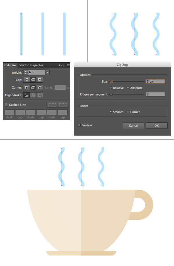 Membuat Flat Logo Green Tea di Adobe Illustrator Step 6-green-tea-logo