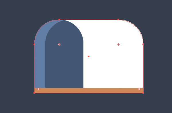 Tutorial Icon Flat Design Kotak Surat di Adobe Illustrator 05