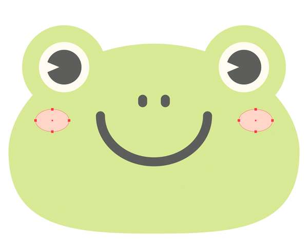 Membuat "Flat Design" Katak di Adobe Illustrator menggambar-character-flat-design-kodok-di-adobe-illustrator 9