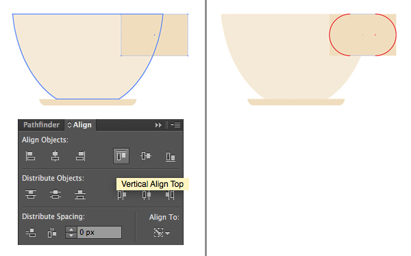 Membuat Flat Logo Green Tea di Adobe Illustrator step 3-green-tea-logo