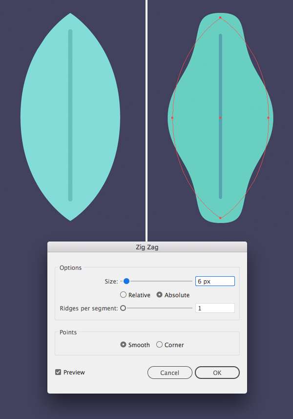 Tutorial Dasar "Flat Design" Daun di Illustrator CC Tutorial Membuat Daun Flat Design 04 di Adobe Illustrator CC