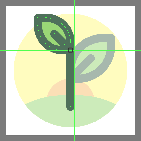 Tutorial Desain Ikon "Flat Design" di Adobe Illustrator Tutorial Membuat Ikon Flat Design Energi Alam di Adobe Illustrator 10
