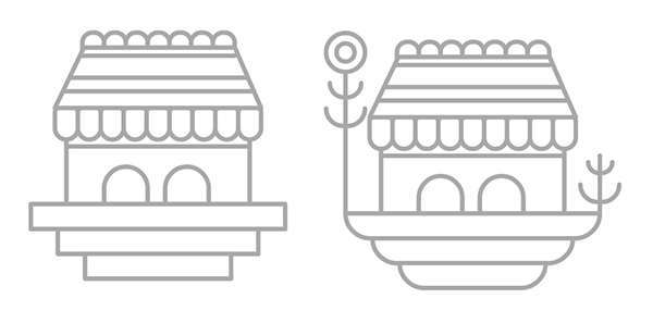 Tutorial Membuat Ikon Flat Design Vektor Bangunan Bergaya Fantasi 03