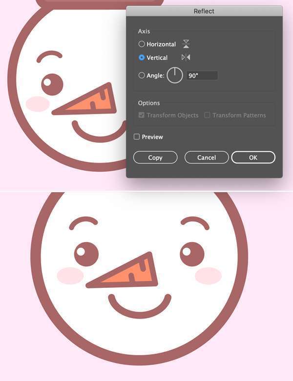 Tutorial Desain Karakter Snowman di Illustrator CC Tutorial Membuat Ikon Karakter Snowman di Adobe Illustrator 10