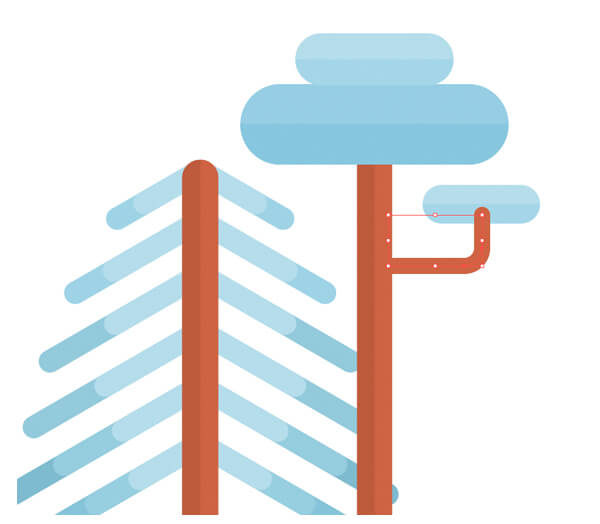 Tutorial Flat Design Musim Dingin di Illustrator CC Tutorial Membuat Flat Design Musim Dingin di Adobe Illustrator CC 10