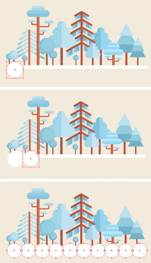 Tutorial Flat Design Musim Dingin di Illustrator CC Tutorial Membuat Flat Design Musim Dingin di Adobe Illustrator CC 24