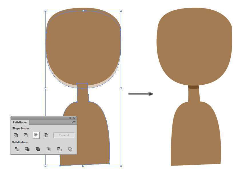 Tutorial Ilustrasi Karakter Tutorial Membuat Ilustrasi Musim Semi di Adobe Illustrator CC 05