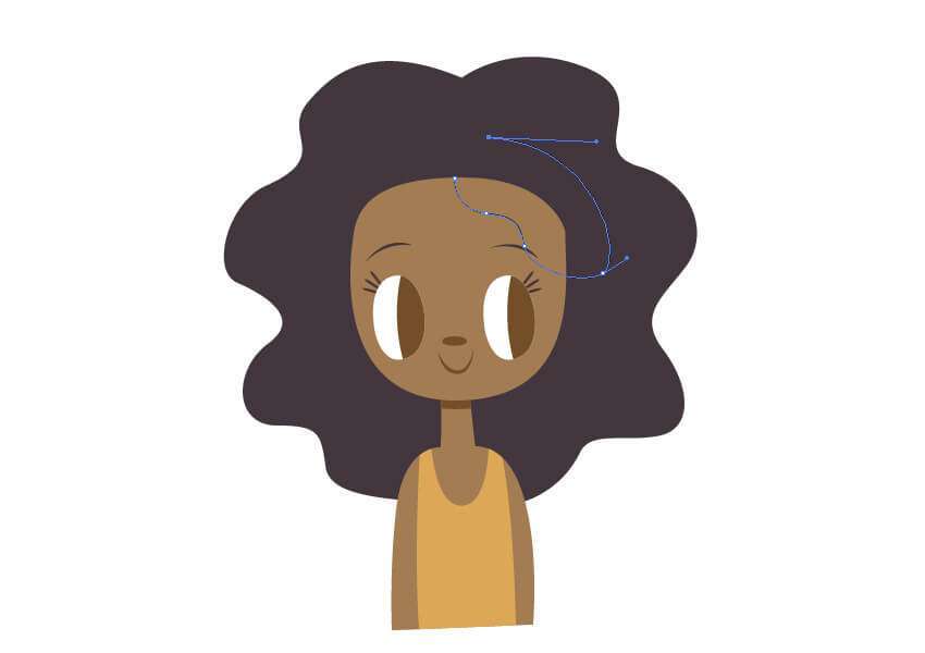 Tutorial Ilustrasi Karakter Tutorial Membuat Ilustrasi Musim Semi di Adobe Illustrator CC 12