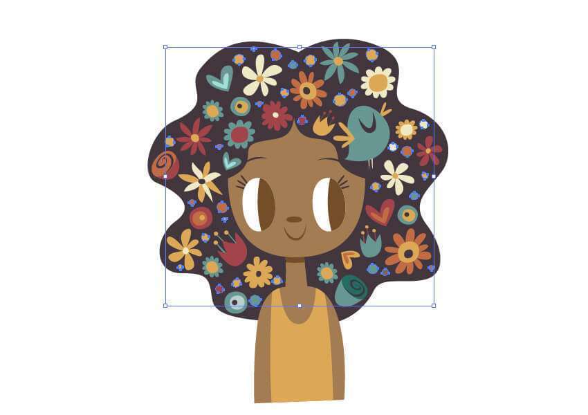 Tutorial Ilustrasi Karakter Tutorial Membuat Ilustrasi Musim Semi di Adobe Illustrator CC 25